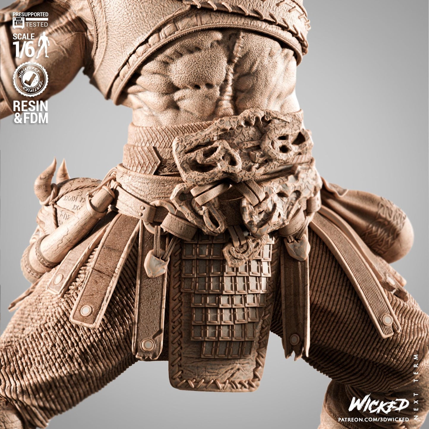 Kratos Resin Figure – God of War Inspired Collectible