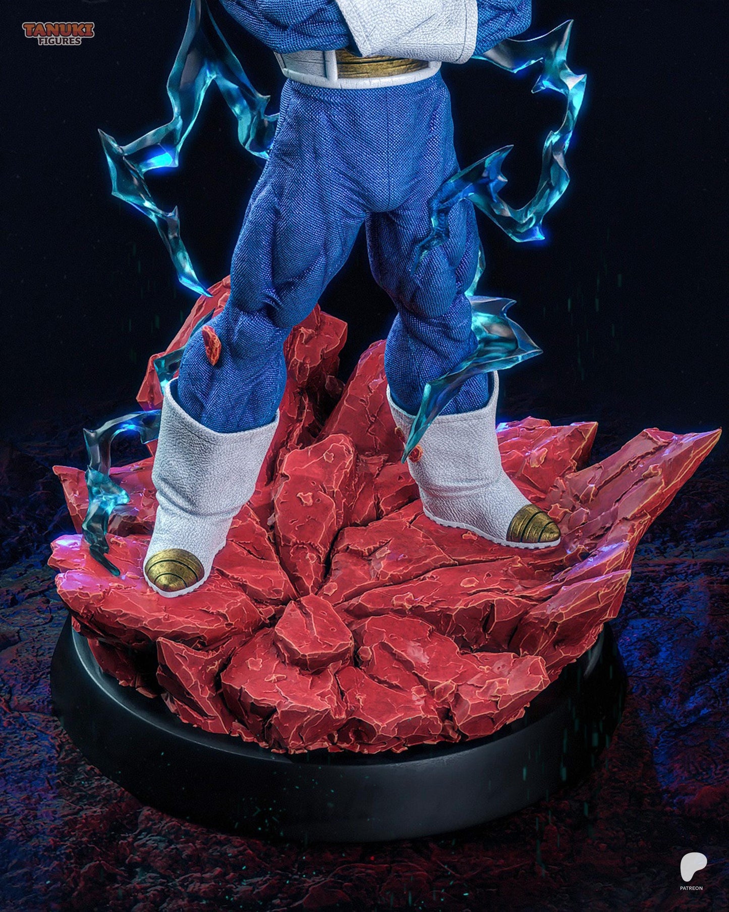 Super Saiyan 3 Vegeta – Unpainted Resin Figure Kit | DBZ Fan Art Collectible