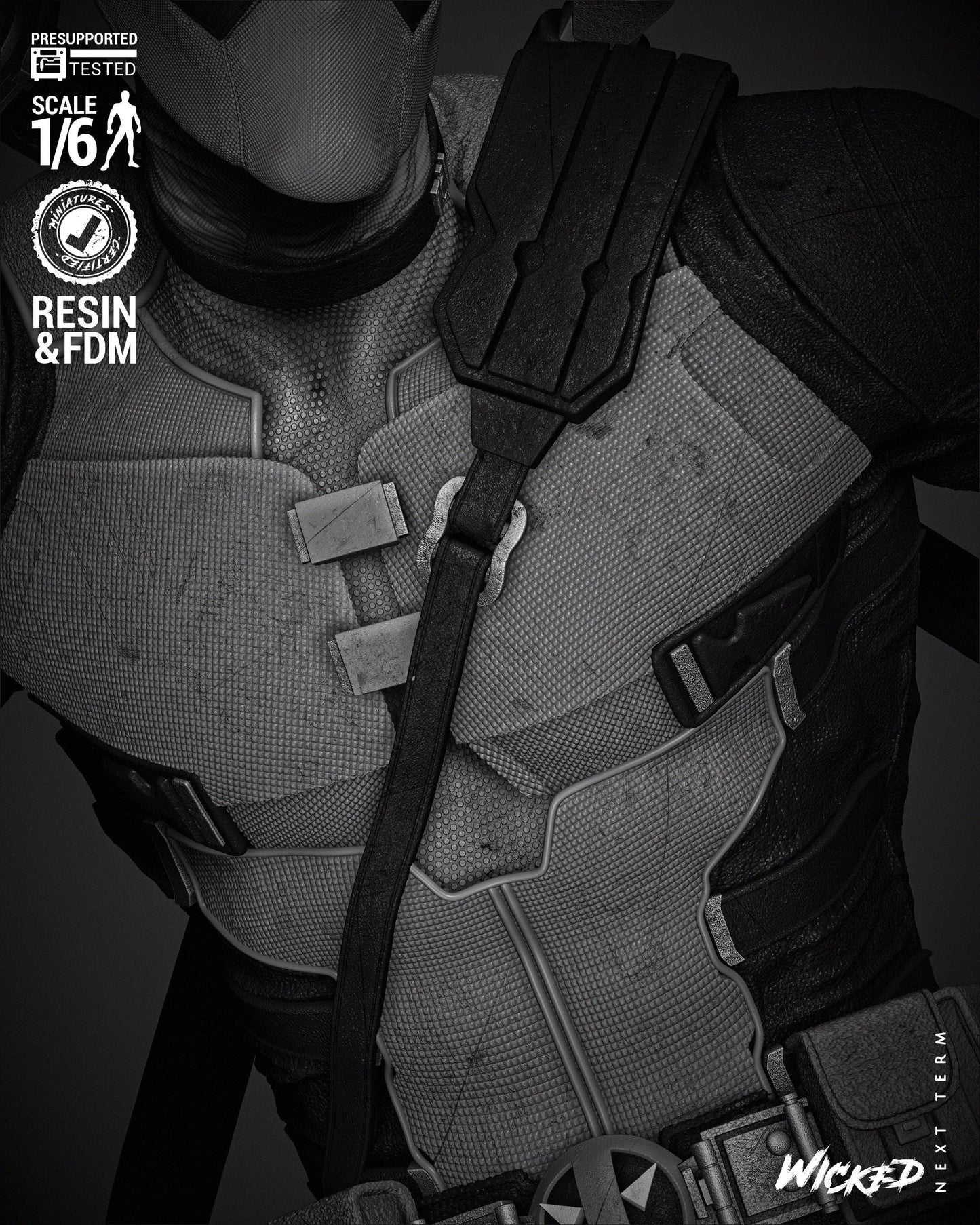Deadpool Resin Figure – 2024 Edition Inspired by Marvel