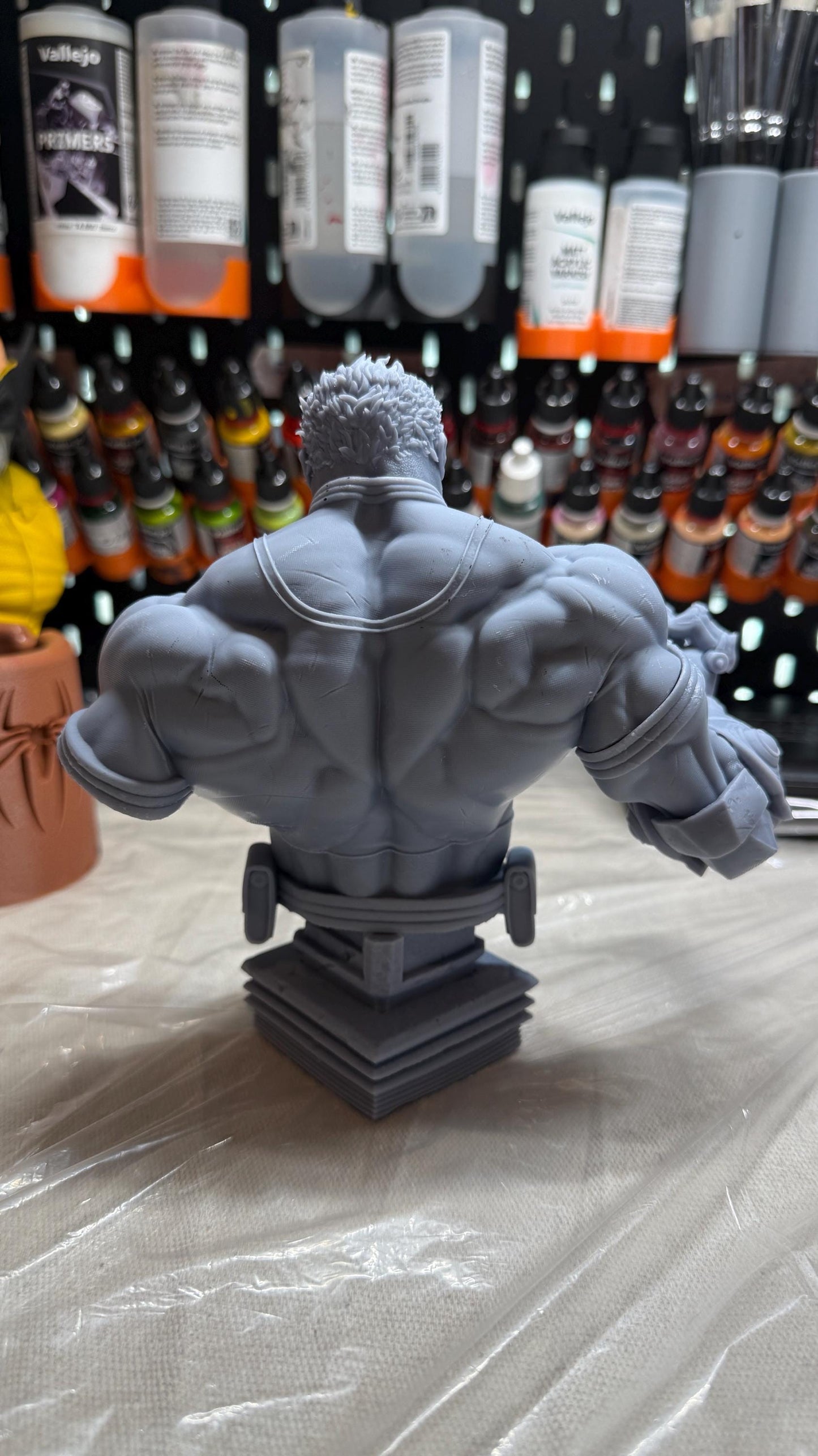 Conquest Resin Bust Kit | Inspired by Invincible | Unpainted Fan Art Model | ZEZ Studio