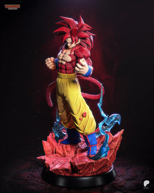 Super Saiyan 4 Goku – Unpainted Resin Kit | Fan Art Collectible