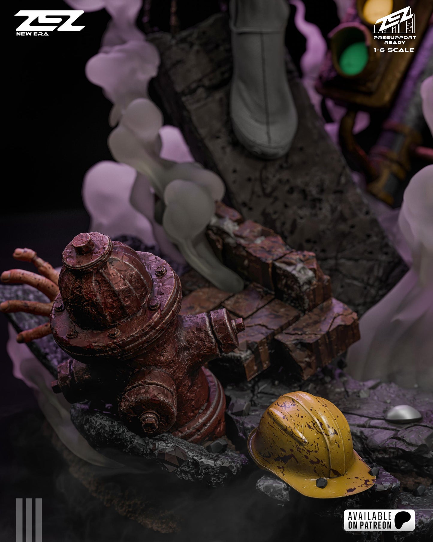 Conquest Resin Figure Kit | Inspired by Invincible | Unpainted Fan Art Model | ZEZ Studio