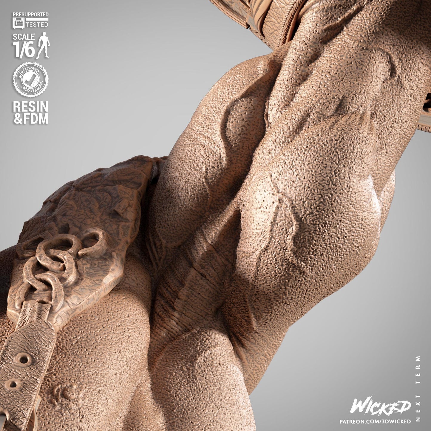 Kratos Resin Figure – God of War Inspired Collectible