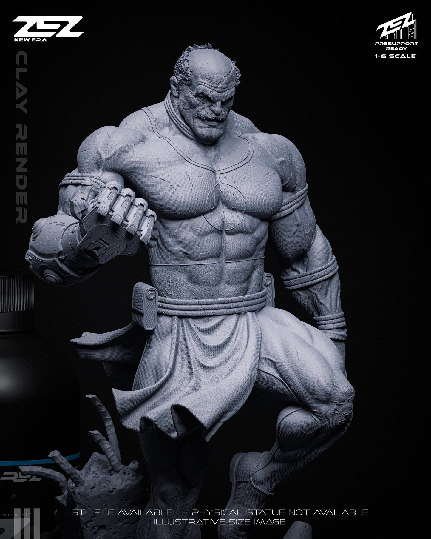 Conquest Resin Figure Kit | Inspired by Invincible | Unpainted Fan Art Model | ZEZ Studio