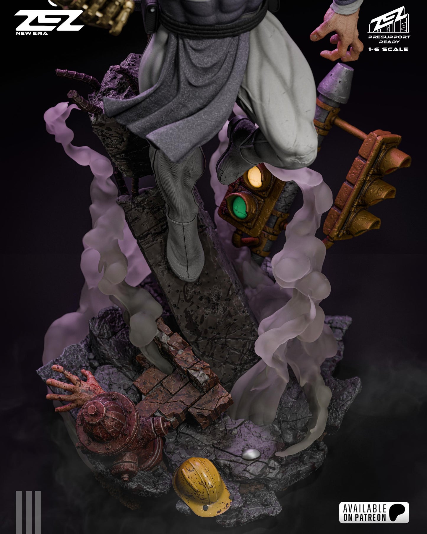Conquest Resin Figure Kit | Inspired by Invincible | Unpainted Fan Art Model | ZEZ Studio